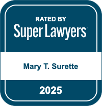 Rated By Super Lawyers | Mary T. Surette | 2025
